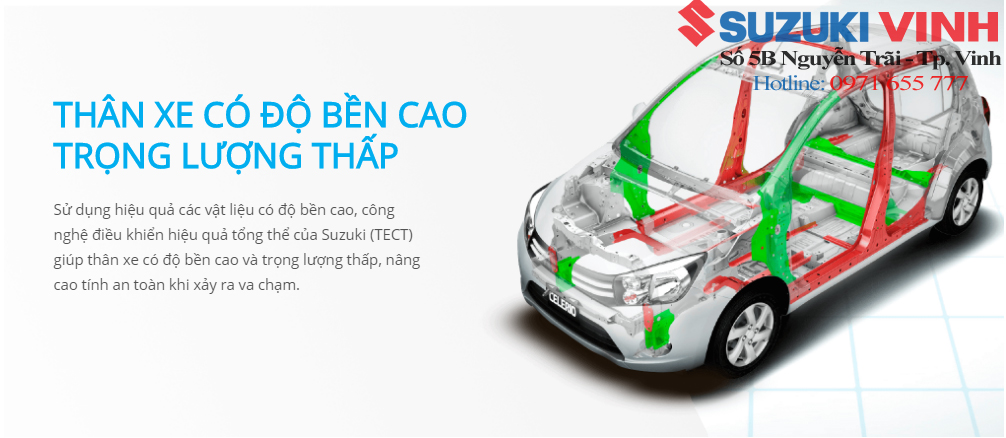 Thân vỏ xe suzuki celerio