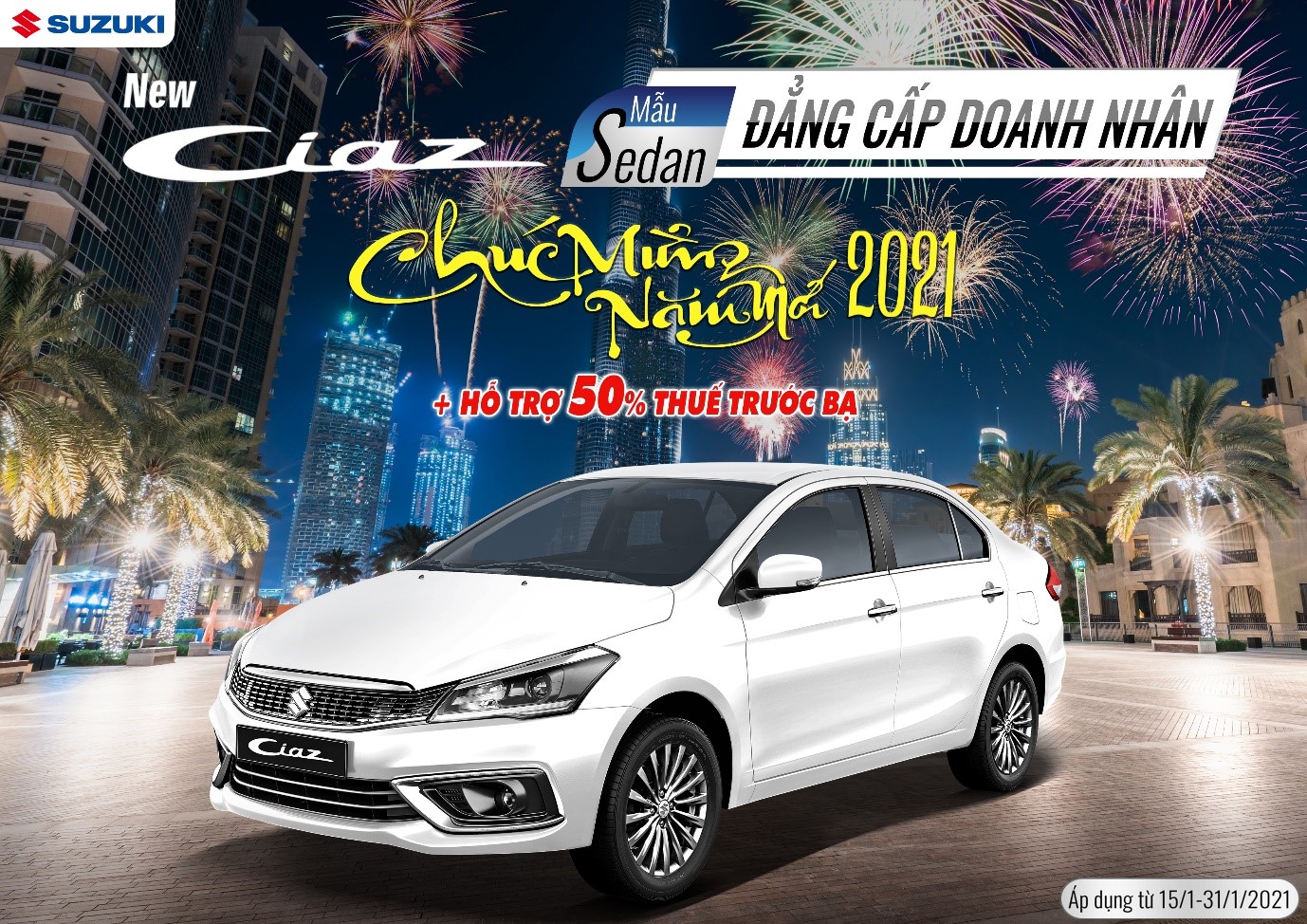 khuyến mãi ciaz t1/2021