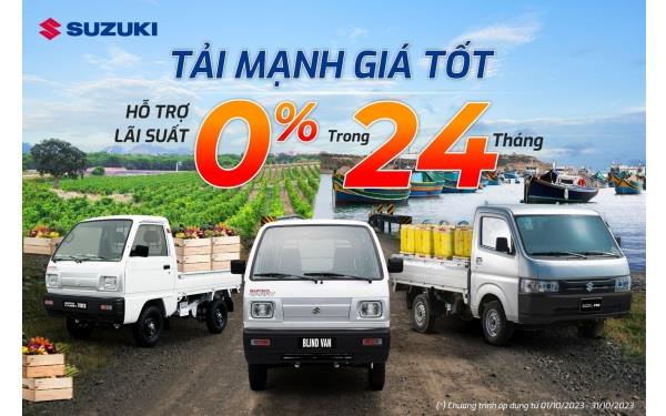 Khuyến mãi xe tải Suzuki Vinh 10/2023