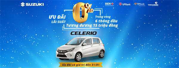 Suzuki Celerio 2020 tại Vinh Nghệ An